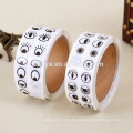 Cute Eyes Pattern Paper Roll Sticker